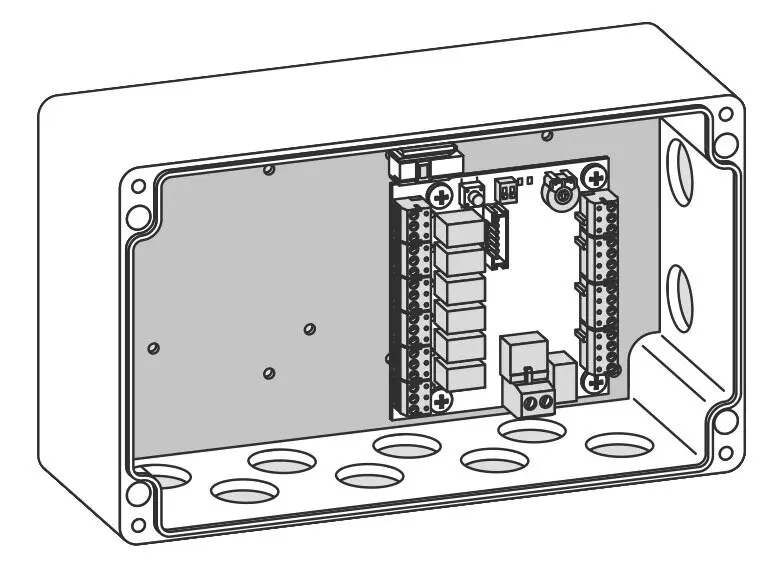 Platine de commande de serrures DORMAKABA SVP-S 33 DCW.2.webp