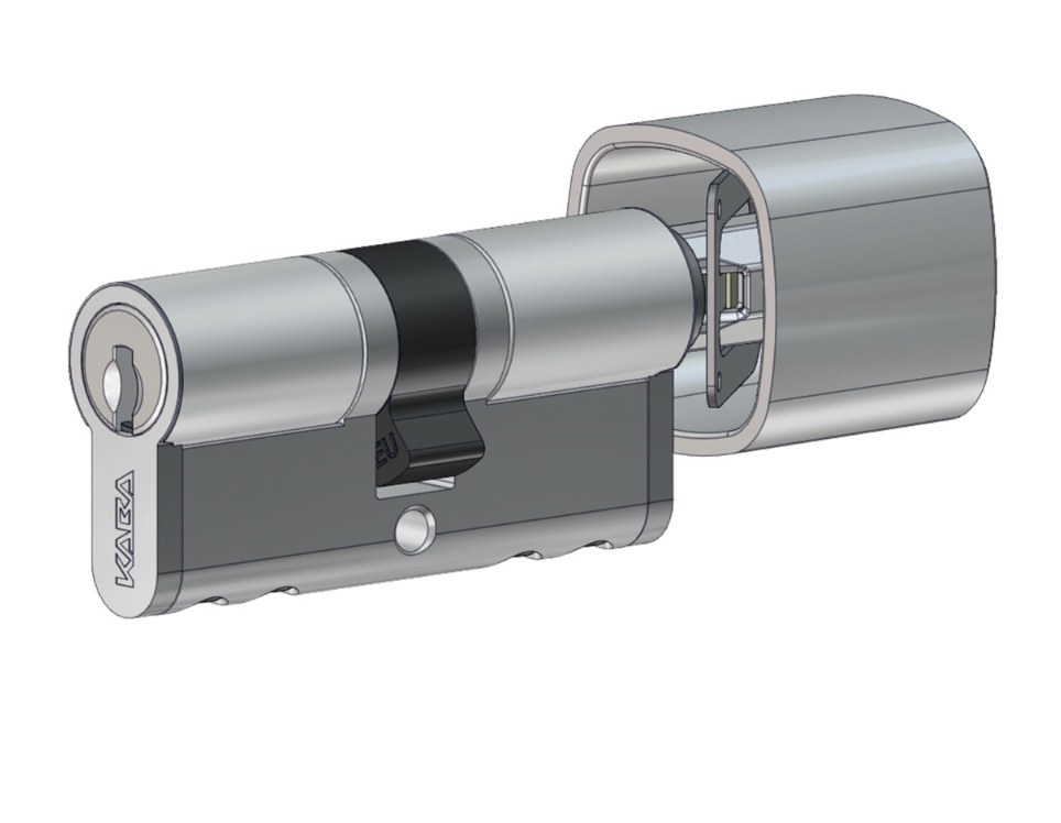 CYLINDRE DOUBLE PROFIL EURO AVEC BOUTON KABA STAR PZ M1419