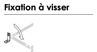 FIXATION SUPPORT VÉLO