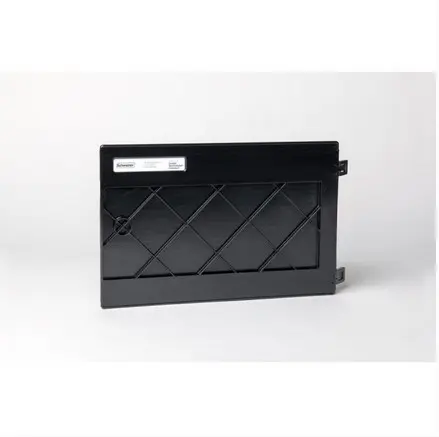 BAL Schweizer plaque intérieure en plastique pour porte de casier de dépôt M40 noire