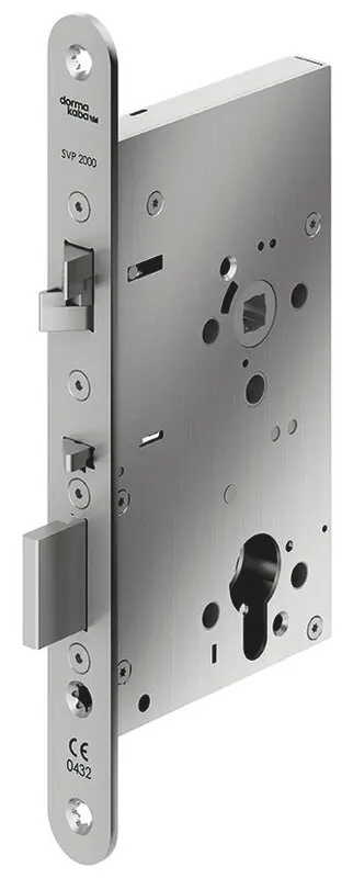 Serrures anti-panique pour porte bois motorisée à verrouillage automatique DORMAKABA SVP 2000 DCW