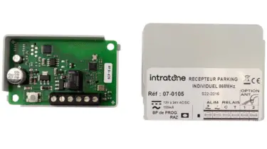 Intratone - 07-0105 Récepteur HF accès parking individuel