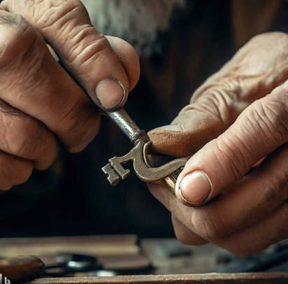 RETOUCHE CLÉ ANCIENNE