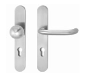 ASSA ENSEMBLE DE POIGNÉE DE RÉNOVATION POUR PORTE PLEINE, ANTI-PANIQUE ET DE SÉCURITÉ