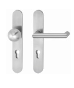 ASSA ENSEMBLE DE POIGNÉES DE RÉNOVATION POUR PORTE TUBULAIRE ANTI-PANIQUE ET DE SÉCURITÉ