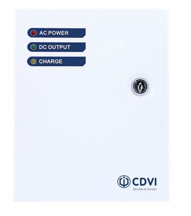[F0301000015] CDVI PSMB123 ALIMENTATION À DÉCOUPAGE 12V DC 3A