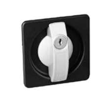 [23500] POIGNÉE D'ARMOIRE NOIR 23500