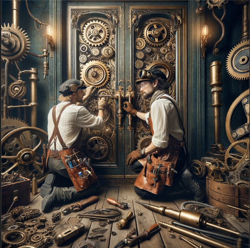 SERVICE GONDS (A DEUX HOMMES REMPLACEMENT RONDELLES)