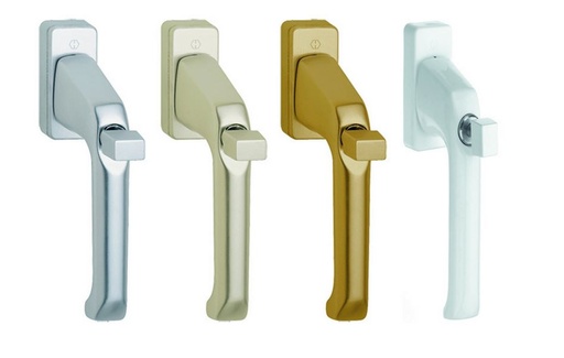 POIGNÉES DE FENÊTRE AVEC FERMETURE HOPPE 013R/U34