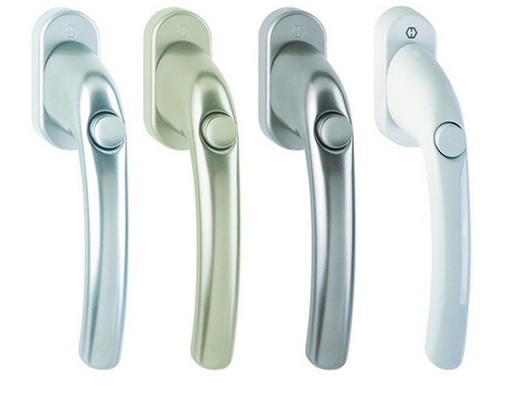 POIGNÉES DE FENÊTRE AVEC FERMETURE HOPPE 0710SV/U26