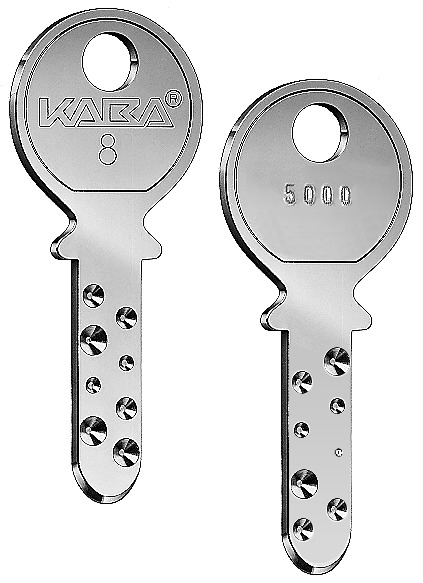 Copie de clé selon modèle KABA 8 (KA1)
