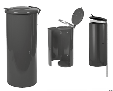 Poubelle Yasmine 110 Lt