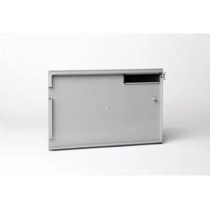 [44094] BAL Schweizer plaque intérieure en plastique pour porte de casier de dépôt M40 gris clair