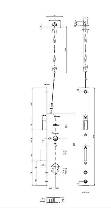 MSL Serrure DELTA 19461