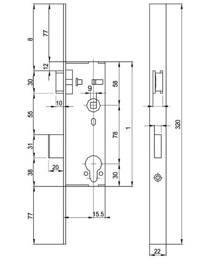 MSL Serrure PORTA 1991