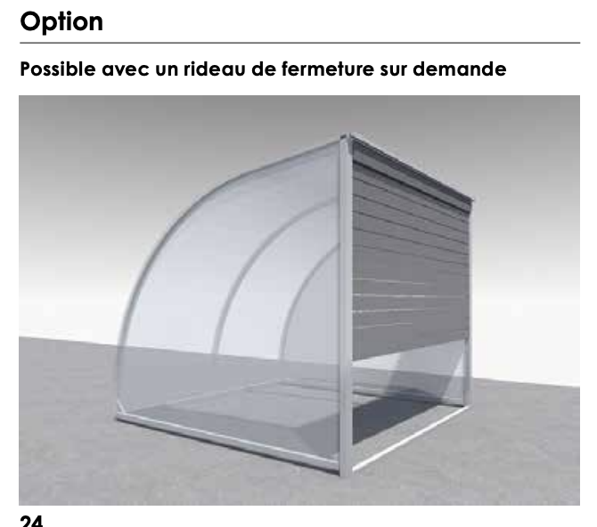 Abri à vélo - Casa