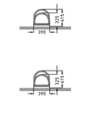 Support à vélo 5000 (unilatéral)