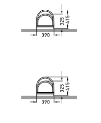 Support à vélo 5000 (bilatéral)