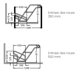 Support à vélo 2600 & 2600 XBF (Unilatéral