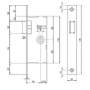 MSL Serrure PORTA 1922