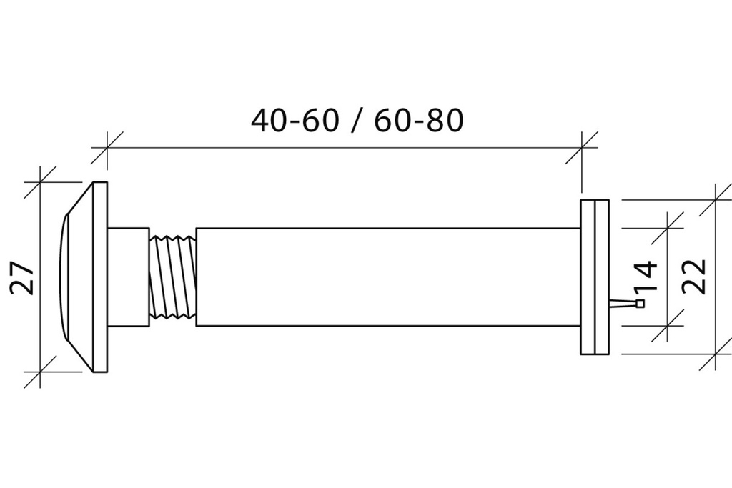 JUDAS DE PORTES RESISTANT AU FEU
