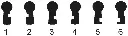 Clé TERZA HEUSSER 3090_profil.webp