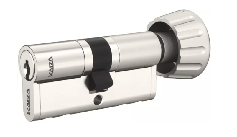 CYLINDRE DOUBLE PROFIL EURO AVEC BOUTON KABA 8 PZ M1419