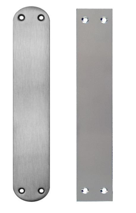 PAIRE ENTRÉE INOX NICKAL TOTALEMENT AVEUGLE (6200.08)