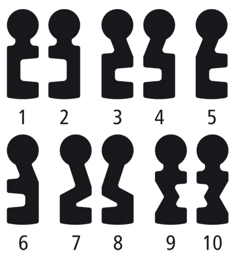 SCHANIS CLÉ À CHIFFRE MODERNE 7362