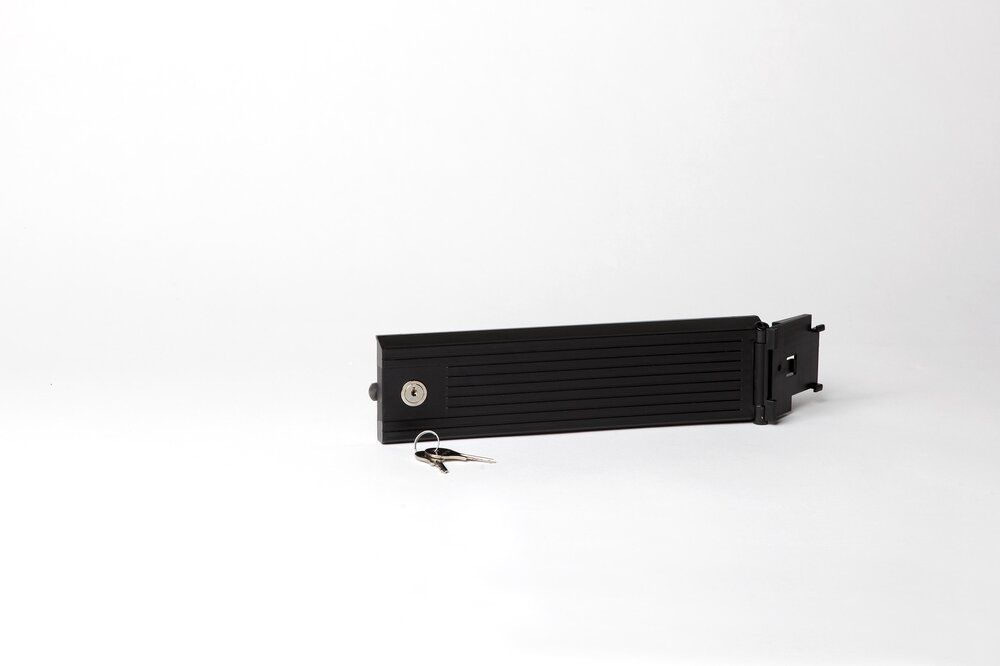 BAL Schweizer porte de casier à lettres M30 noir avec serrure standard
