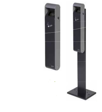 Cendrier Omer mural ou sur pied 3 Lt