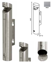 Cendrier Jean 1.7 Lt Inox 304