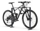 ARCEAUX POUR VÉLOS - Etrier d‘appui et de barrage Veloparc 9600 (avec tube de genou)