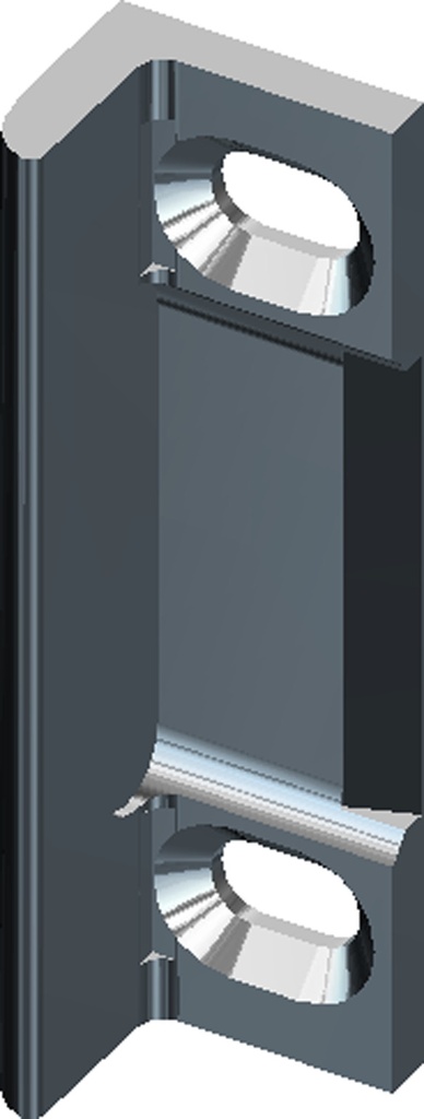 Demi-tour gâche électrique renforcé pour RR (Pour série17)