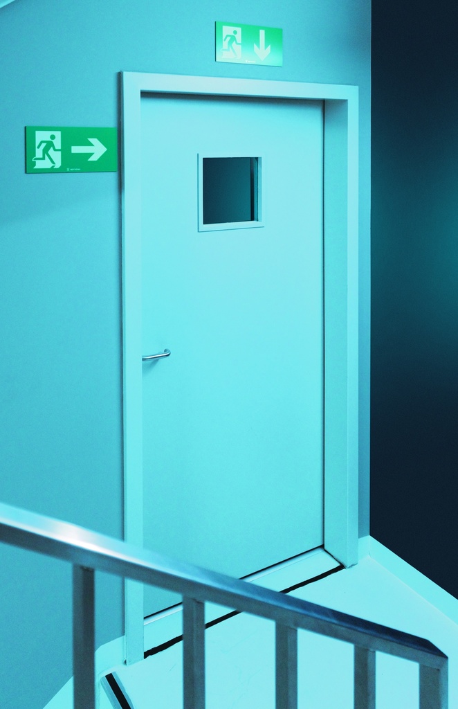 Porte anti-feu EI30 en bois "Attafeu 56"