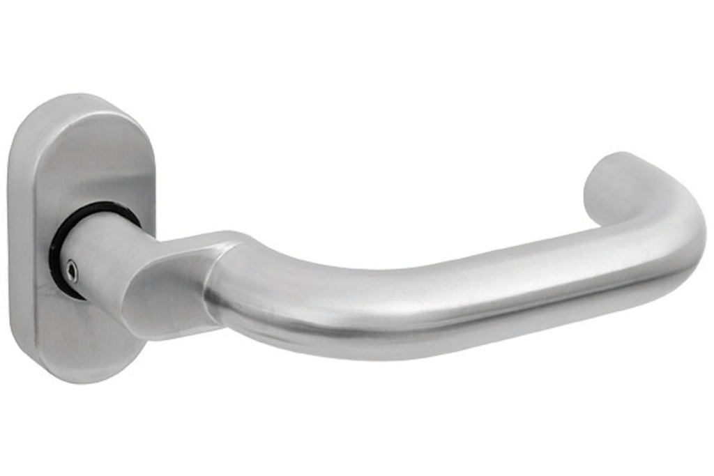 POIGNÉE FEMELLE EN179 SUR ROSACE OVAL AVEC RESSORTS