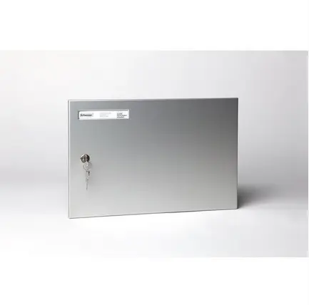 BAL Schweizer porte de casier à courrier professionnel M40 anodisée incolore