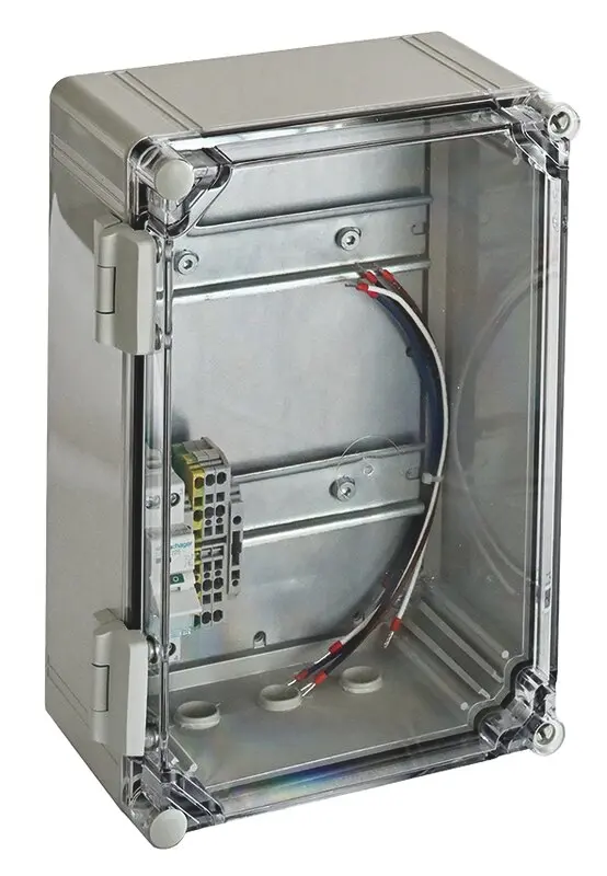 Boîtier industriel OK-LINE pour blocs d'alimentation et unités de commande