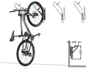 SUPPORT A VELO PARC SUSPENDU 3900
