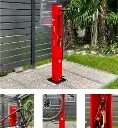 SUPPORT DE VELO STATION D'ENTRETIEN ET DE RECHARGE 