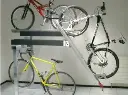 SUPPORT A VÉLO A 2 NIVEAUX  UNILATÉRAL - ALUMINIUM 