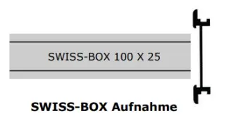 PLAQUETTES DE BOITES AUX LETTRES SWISS-BOX  AUFNAHME