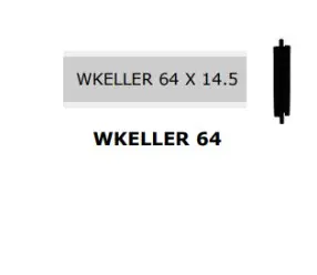PLAQUETTES DE BOITES AUX LETTRES WKELLER 64