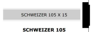 PLAQUETTES DE BOITES AUX LETTRES SCHWEIZER  105