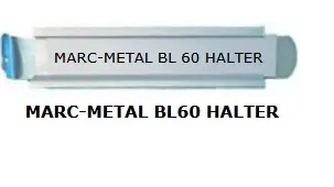 PLAQUETTES DE BOITES AUX LETTRES MARC-METAL BL60 HALTER