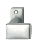 BOULE FIXE PLATE SUR ROSACE HOPPE, ALU, CM12X1,25 (52G/22)