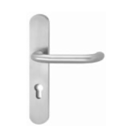 ASSA ENSEMBLE DE POIGNÉES DE CADRE TUBULAIRE ANTI-PANIQUE ET DE PROTECTION POIGNÉE FORME U, AVEC RESSORT