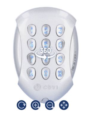 [F0201000058] CDVI KCIENSBP DIGICODE - APPLIQUE