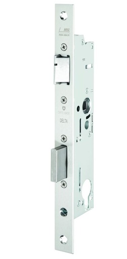 MSL SERRURE DELTA 19544PE-SV AVEC 2 DÉCOUPES DE CYLINDRE (SIG)