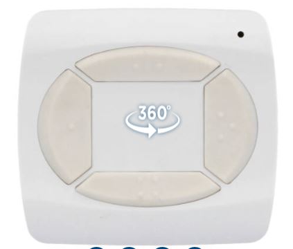 [F1002000028] CDVI SETR2641TM EMETTEUR MURAL RADIO 433.92 MHZ